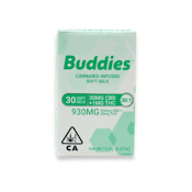 Buddies - CBD/THC 30:1 30mg/1mg  - Capsules - 30ct - 1000