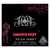 Heavy Hitter - Lights Out - Tablets THC/CBN - 10pk - 100mg