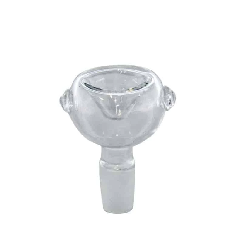 Cali Crusher - Glass on Glass Clear Bowl - 14mm Male Main Image