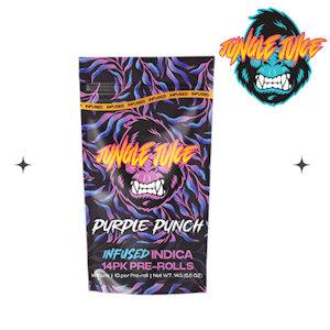 Jungle Juice - Jungle Juice Infused Preroll Pack 14pk Purple Punch 14g