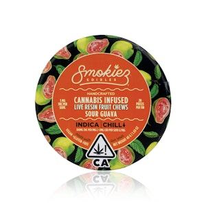 SMOKIEZ - SMOKIEZ - Edible - Sour Guava - Live Resin Minis - 100MG