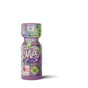 Green Revolution - Wildside Max | Sour Grape | Nano Shot | 2oz | DOH | 100mg THC : 5mg CBN