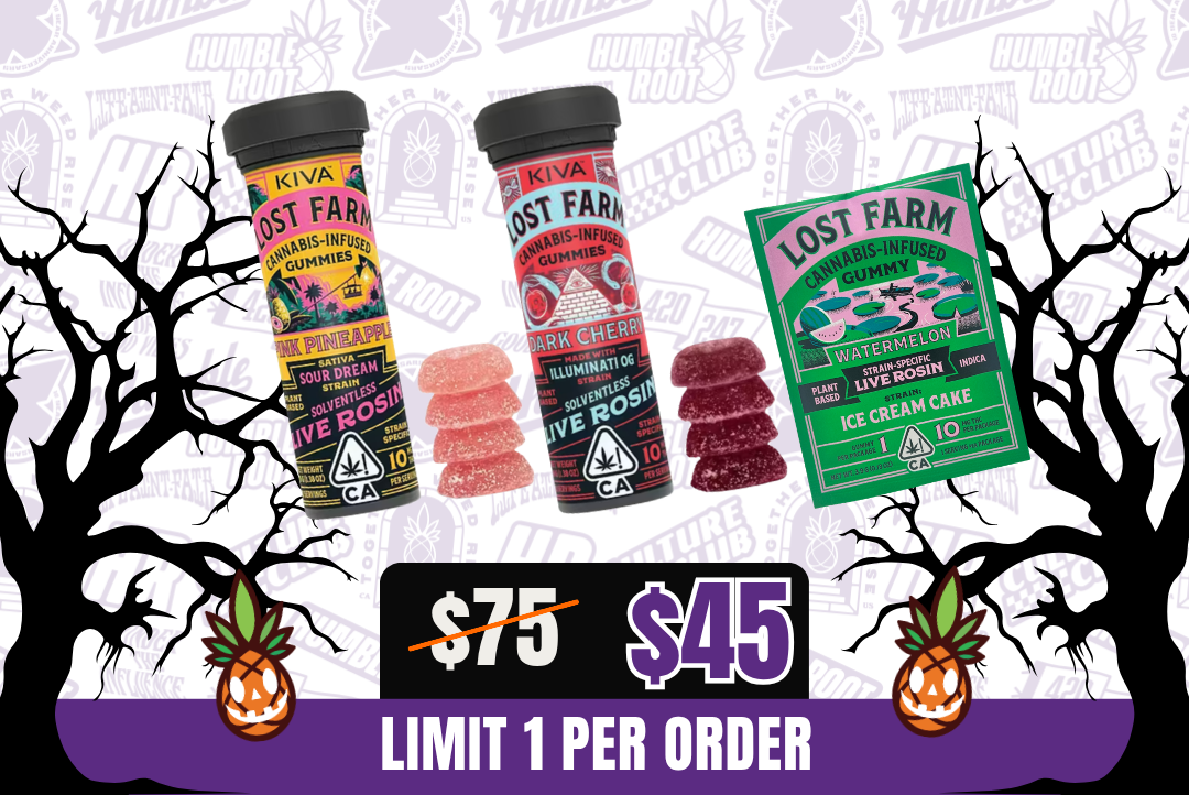210mg Lost Farm Live Rosin Edible Bundle picture