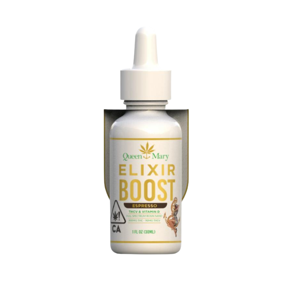 300mg THC + 90mg THCv Boost Elixir (30ml) - Queen Mary picture