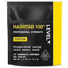 LEVEL - Level Hashtab 100 Sativa (10 count) 1000mg Main Image