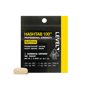 LEVEL+ - Level Single 100mg HashTab Sativa