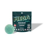 Baja Blaze -Sativa- Mega Solventless Hash Rosin 100mg 10 Pack Gummies (Edibles) | Grön       -SSS2