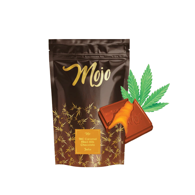 Mojo Chocolates - Mojo Chocolates - Ooey GooeyCaramel  (Indica) - 200mg Main Image