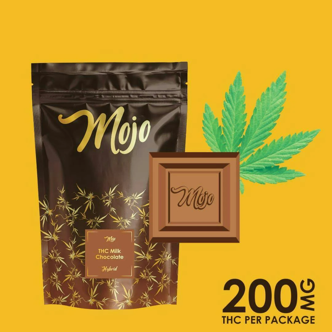 Mojo Chocolates - Mojo Chocolates - Milk Chocolate Bites - 200mg Main Image