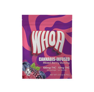 Whoa - WHOA Mixed Berry Gummy - Bite (100mg)