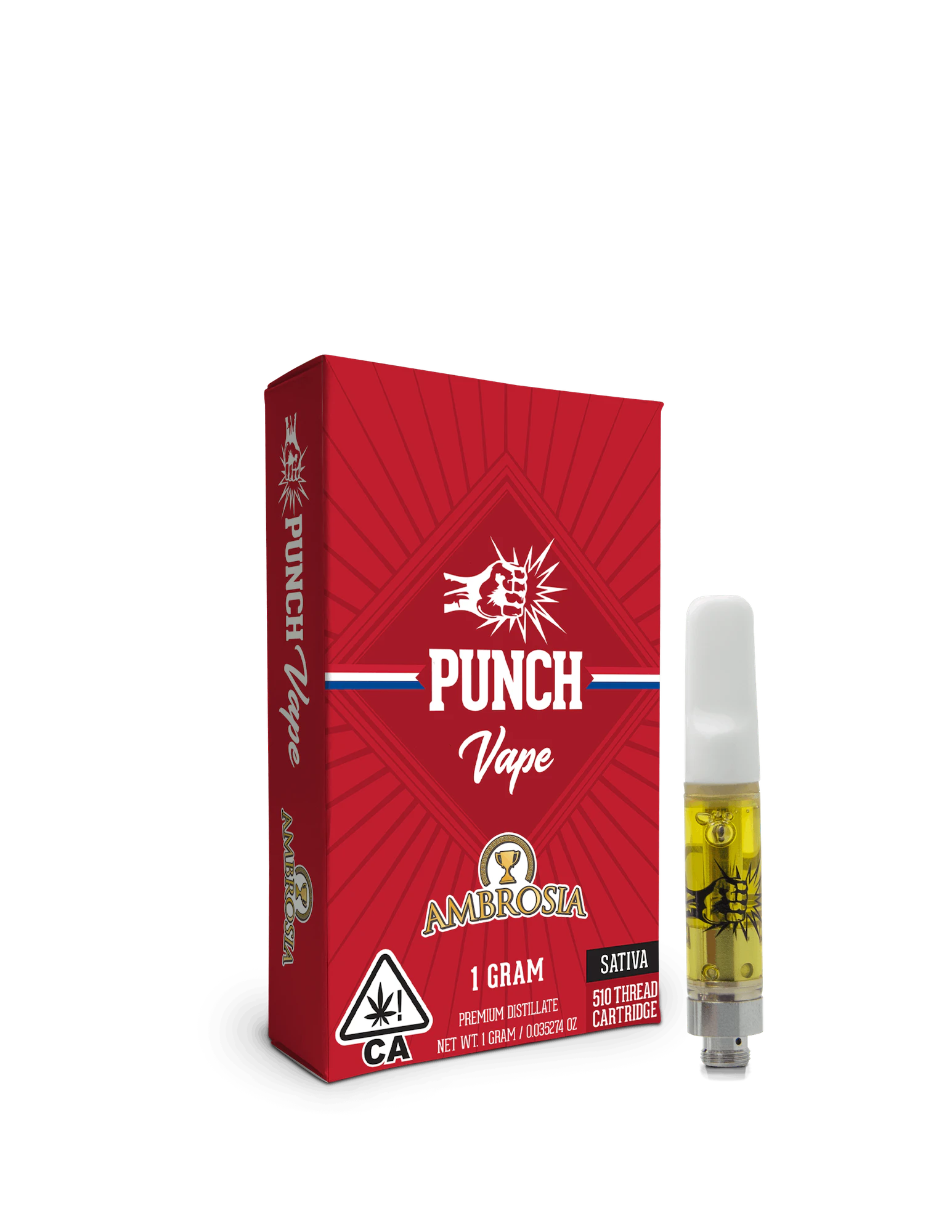 Punch - Ambrosia (H) | 1g Cart | Punch Extracts  Main Image