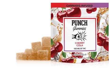 Punch Edibles & Extracts - Cherry Cola Gummies 100mg