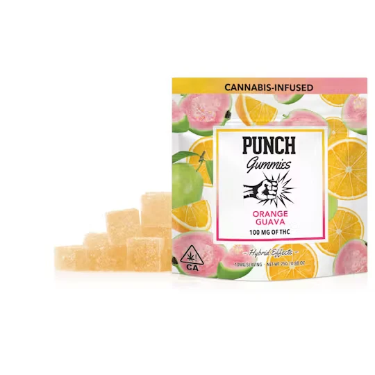 Punch - [Punch] Gummies - 100mg - Orange Guava (H) Main Image
