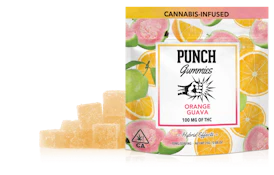 Punch - 100mg Gummies - Orange Guava