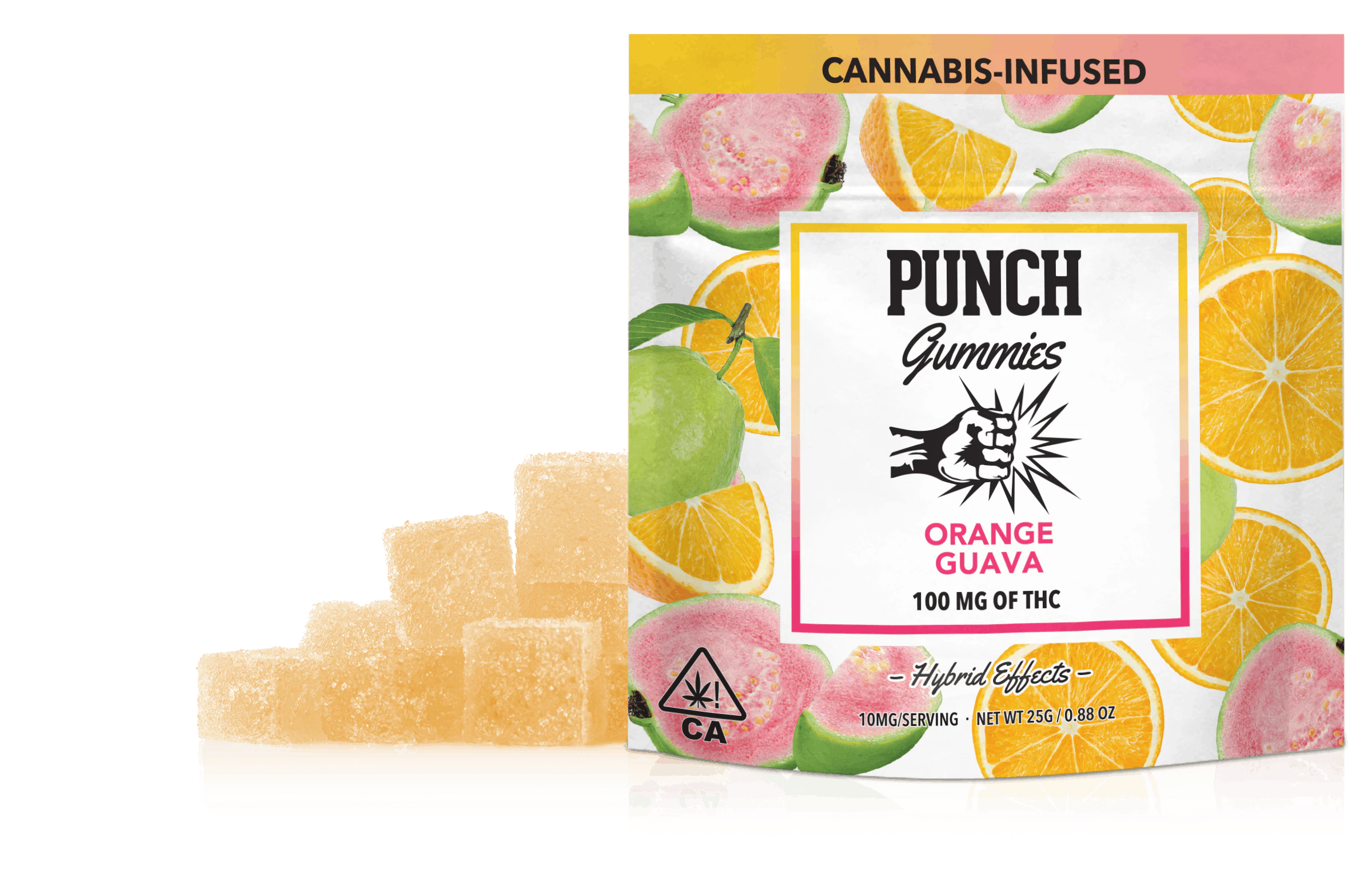 Punch Extracts - Punch - 100mg Gummies - Orange Guava Main Image