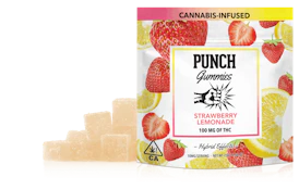 Punch - 100mg Gummies - Strawberry Lemonade