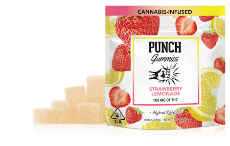 Punch Edibles & Extracts - Punch Edibles & Extracts | Strawberry Lemonade Gummies 100mg