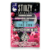 Stiiizy - Sleep - Crimson Berry 2:1 - Gummies - 10mg - 10pk