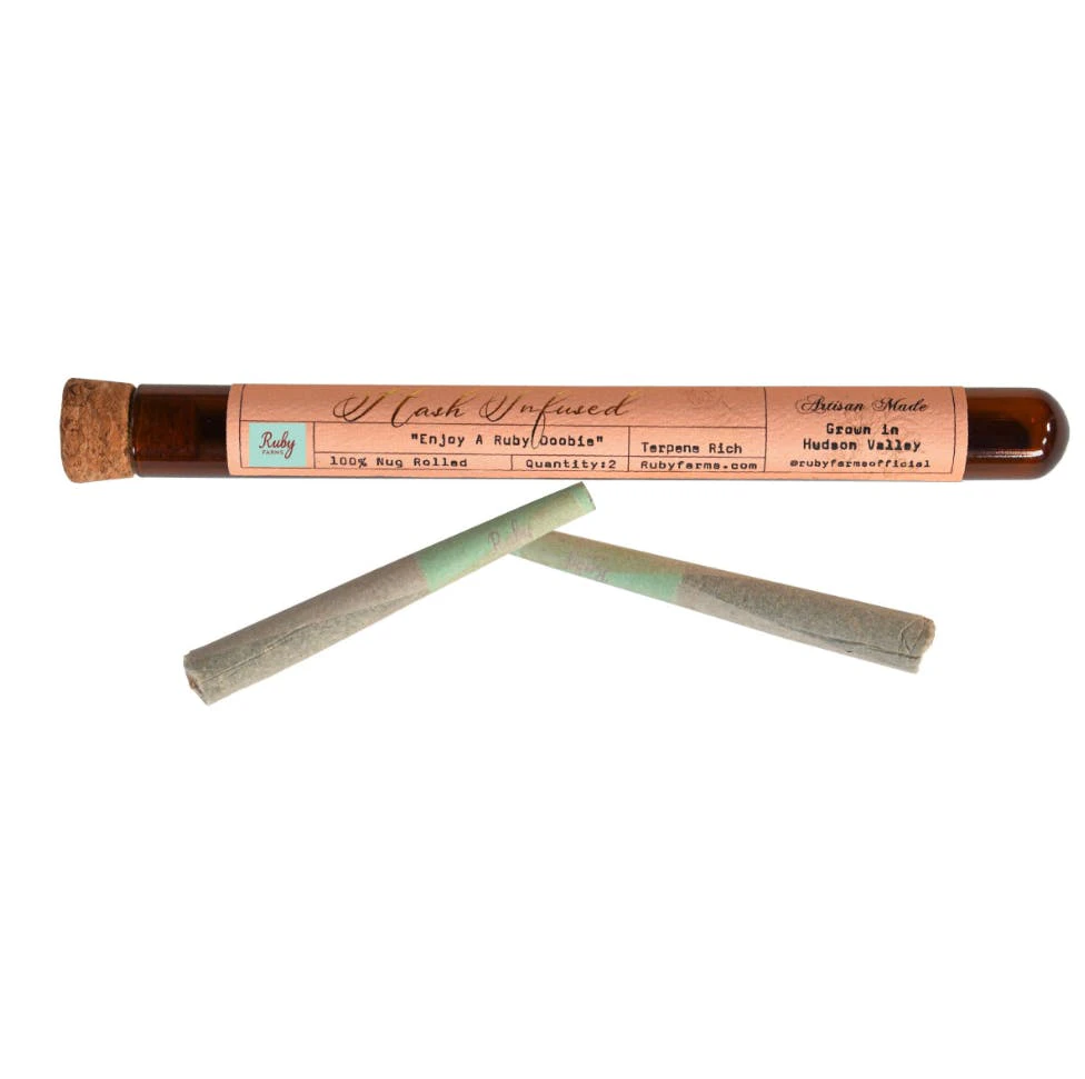 Ruby Farms - Ruby Farms | Sour Diesel | Hash Infused Doobies | 2pk 0.5g Main Image