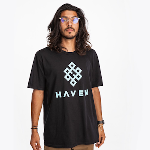 Haven - Black Logo Shirt (XXXL)
