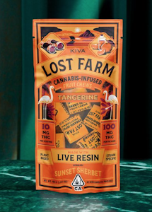 Lost Farm - Tangerine X Sunset Sherbert - 10mg Chews