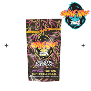 Jungle Juice - Jungle Juice Infused Preroll Pack 14pk Pineapple Express 14g