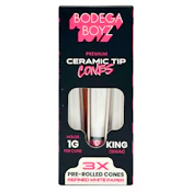 Bodega Boyz - Ceramic Tip Cone 3pk White
