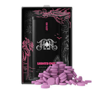 HEAVY HITTERS - Lights Out Tablets (I) | 1000mg THC: 500mg CBN 100 Pk tablets | Heavy Hitters
