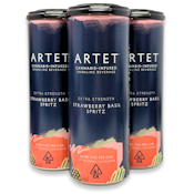 Artet - Strawberry Basil Spritz - 4pk - Beverages - 12fl - 100mg
