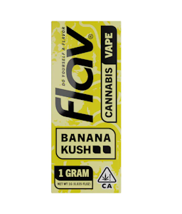 Flav - Flav - Banana Kush - Full Gram Disposable