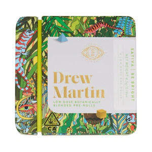 Drew Martin - Be Bright | Low-Dose | Prerolls | 6pk/4.5g (Drew Martin)