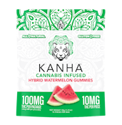 Kanha 100mg Watermelon Hybrid Gummies