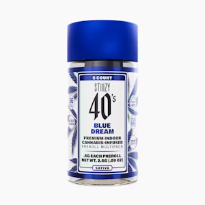 STIIIZY - Stiiizy - Blue Dream 40's Mini Infused Preroll 5pk 2.5g