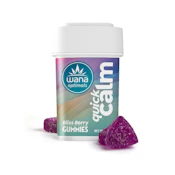 WANA | 10pk Gummies | Quick Calm - Blissberry 1:10:10 THC:CBD:CBG | 10mg