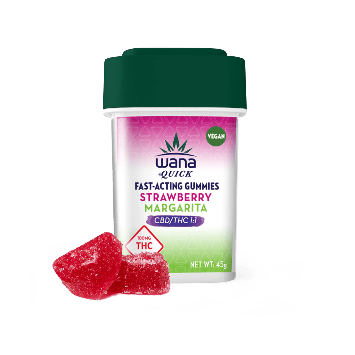 Wana Edibles - Wana-Strawberry Margarita 1:1 [10 pack] Main Image