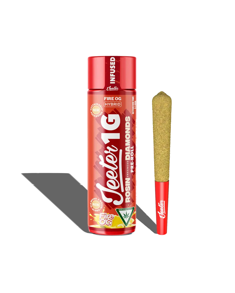 Jeeter - Fire OG Infused - Single Preroll Main Image