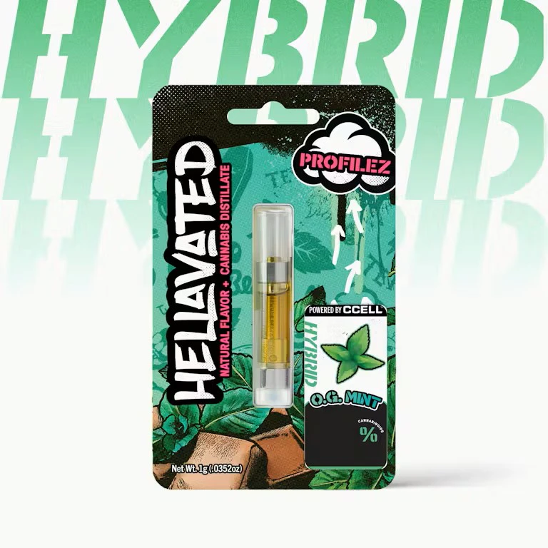 Hellavated - Hellavated Profilez OG Mint Cartridge 1g Main Image
