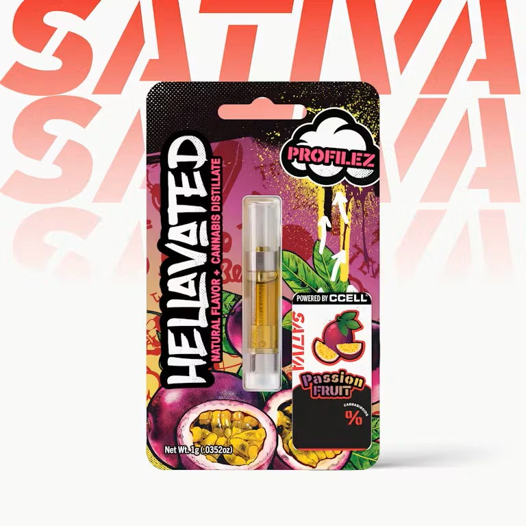 Hellavated - Hellavated Profilez Passionfruit Cartridge 1g Main Image