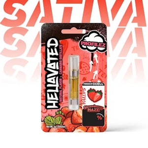 HELLAVATED - Hellavated Profilez Strawberry Haze Cartridge 1g