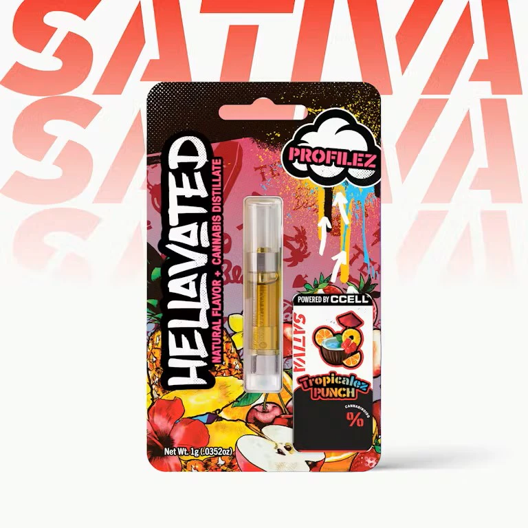 Hellavated - Hellavated Profilez Tropicalez Punch Cartridge 1g Main Image