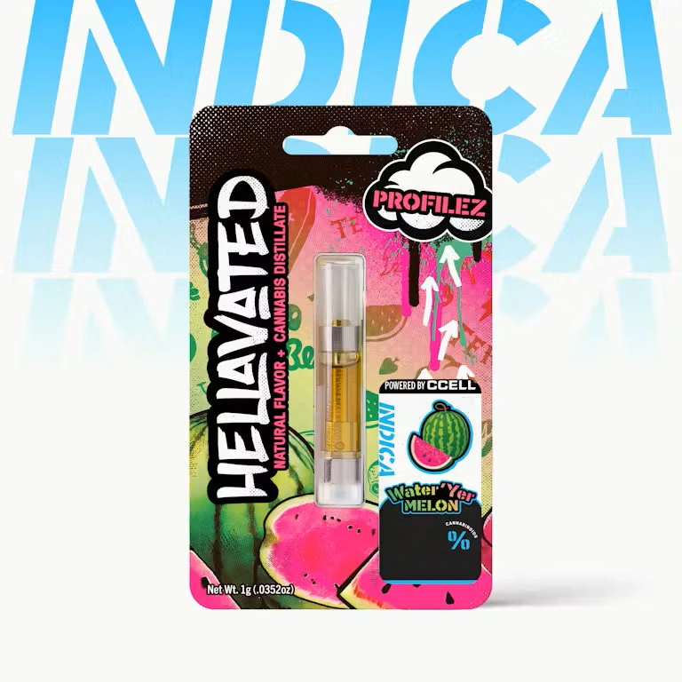 Hellavated - Hellavated Profilez Water'yer Melon Cartridge 1g Main Image