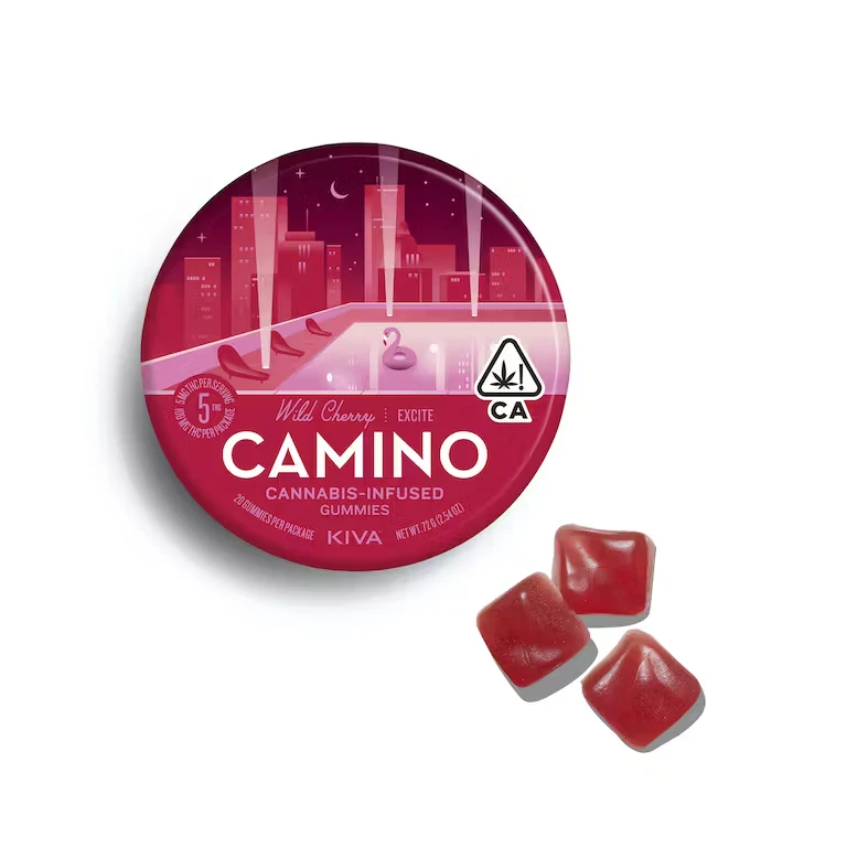 Camino - CAMINO - Edible - Wild Cherry - Gummies - 20PK - 100MG Main Image