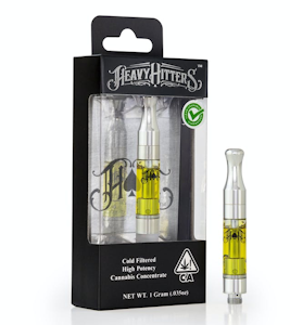 Heavy Hitters - 1g Strawberry Cough (510 Thread) - Heavy Hitters