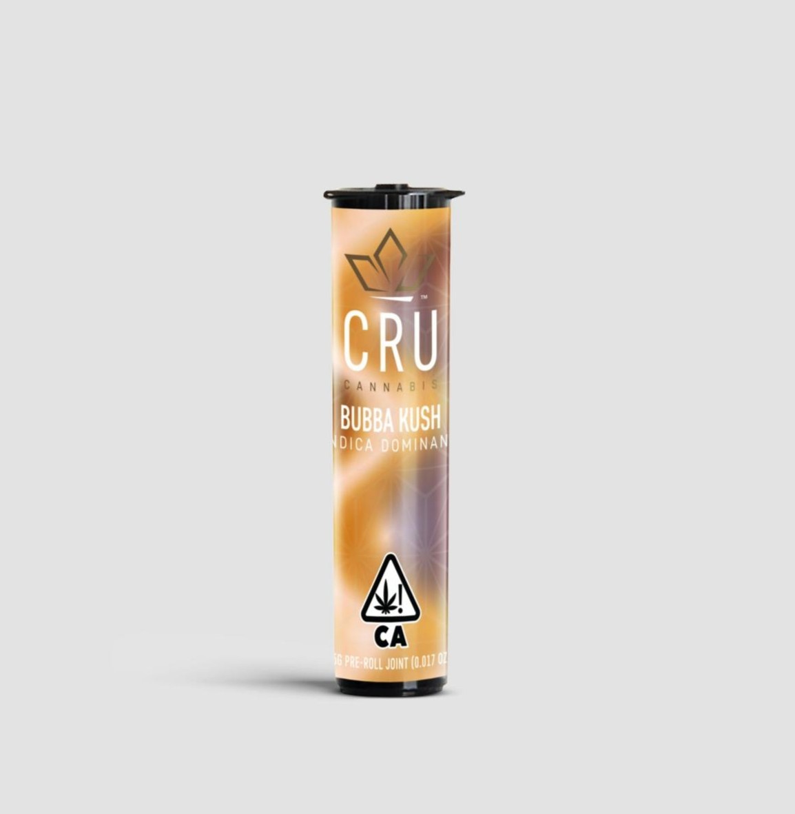 CRU | Bubba Kush | .5G Infused Preroll