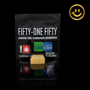 Fifty-One Fifty | THC+CBD+CBN Gummy | 100mg