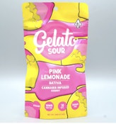 Sour Pink Lemonade 100mg 10ct Gummies - Gelato