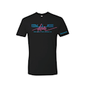 WHEELHOUSE: T-SHIRT BRAND BLUE DREAM BLACK (M)