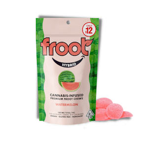 FROOT - Froot Gummies - Watermelon 10pk 100mg