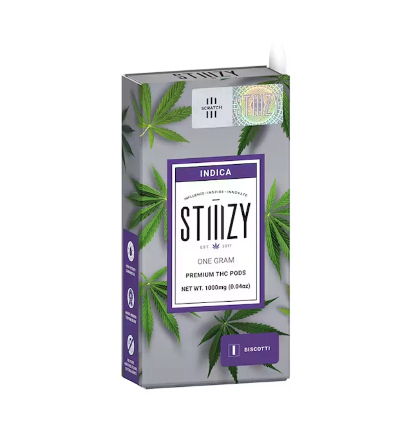 STIIIZY - STIIIZY - Biscotti - 1g Pod Main Image