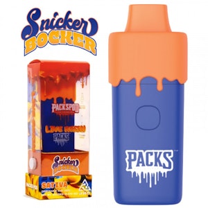 Packwoods - Packwoods - Snicker Bocker 2G Live Resin Packspod Disposable